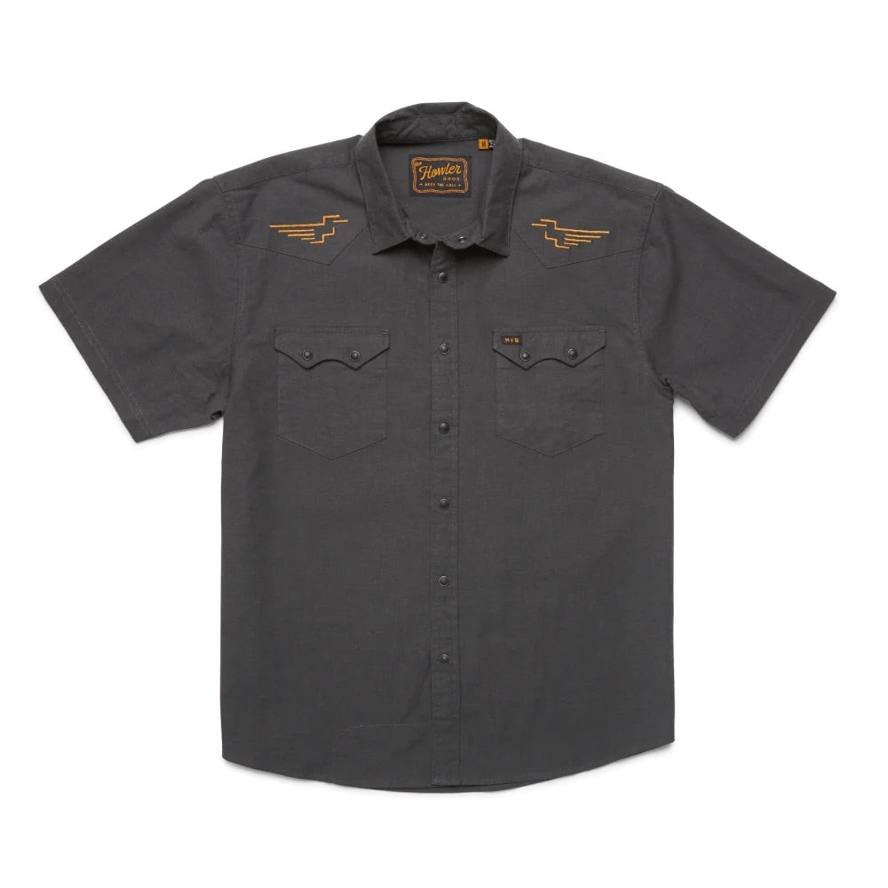 Howler Bros Crosscut Deluxe Short Sleeve Button Down - Size Large